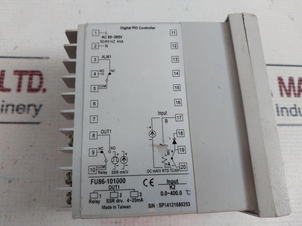 Taie Fu86-101000 Digital Pid Controller 4~20Ma