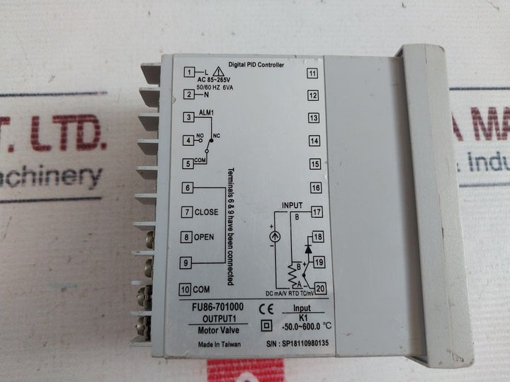 Taie Fu86-701000 Digital Pid Controller 50/60Hz 6Va