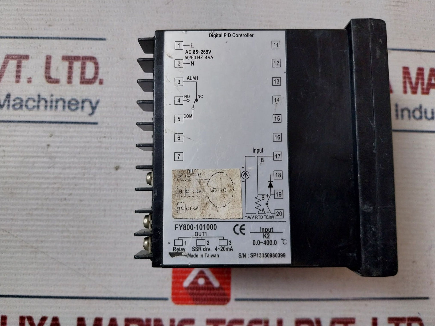 Taie Fy800-101000 Digital Pid Controller