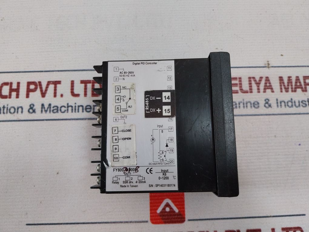 Taie Fy800-70100B Digital Pid Controller 50/60Hz 