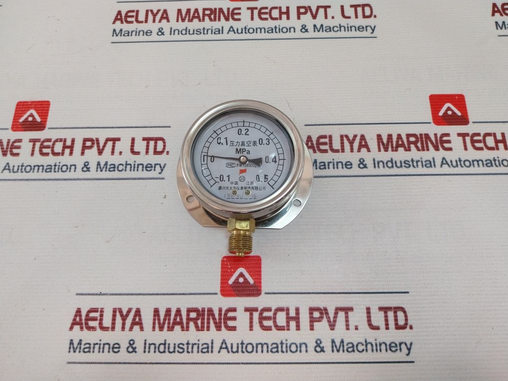 Taixing Dahua 12830321 Pressure Vacuum Gauge -0.1 To 0.5 Mpa