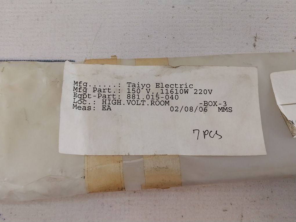 Taiyo Electric 150V 300W 2.4 Space Heater Element