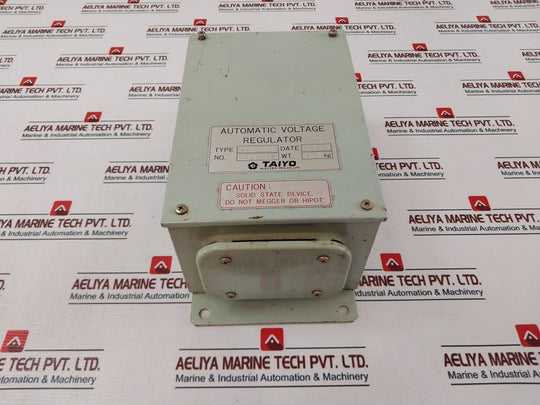 Taiyo Electric As-71-2 Automatic Voltage Regulator 033021C