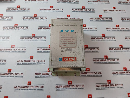 Taiyo Electric Asc-11-2 Automatic Voltage Regulator 173036