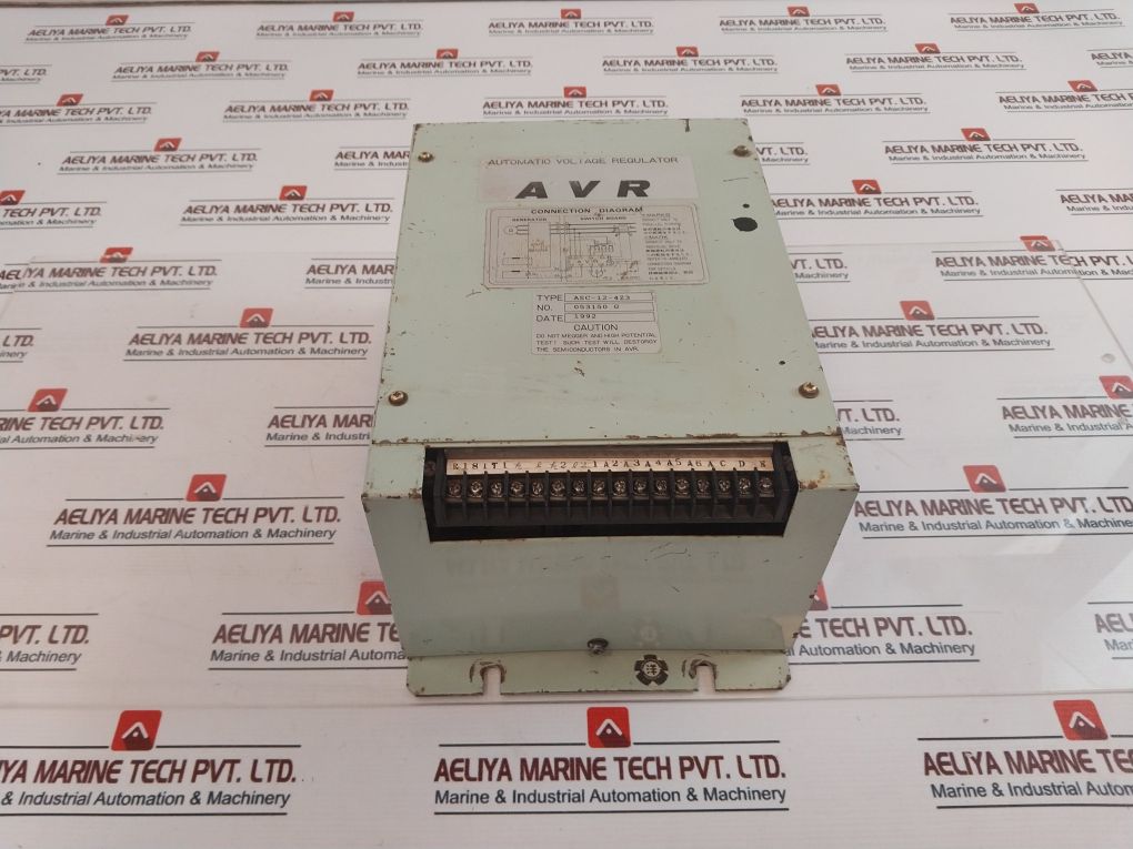 Taiyo Electric Asc-12-4Z3 Automatic Voltage Regulator 053150 G 