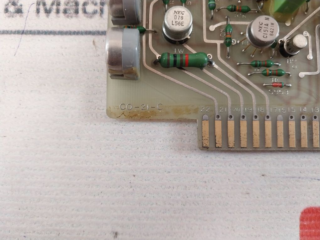 Taiyo Electric Co-21-c Printed Circuit Board