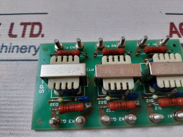 Taiyo Electric Sp-176A Printed Board Dc 110 V