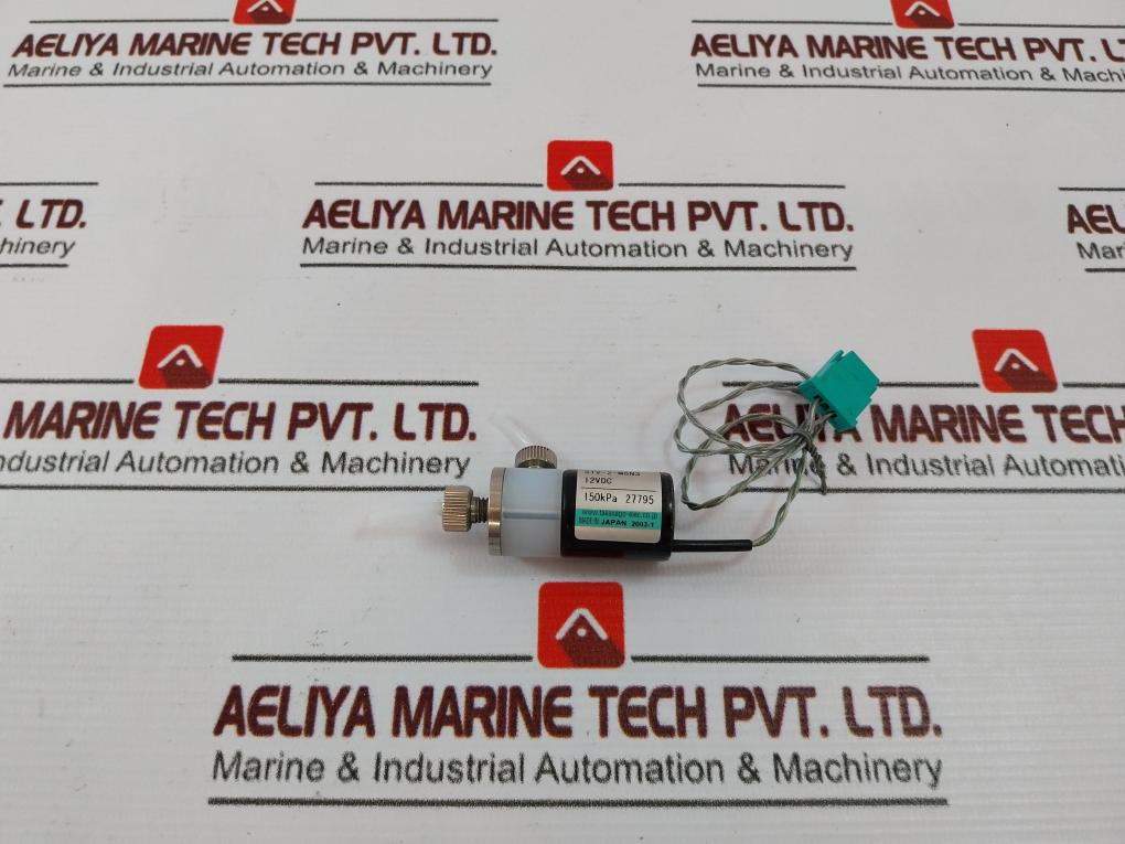 Takasago Stv-2-m6N3 Solenoid Valve 12Vdc