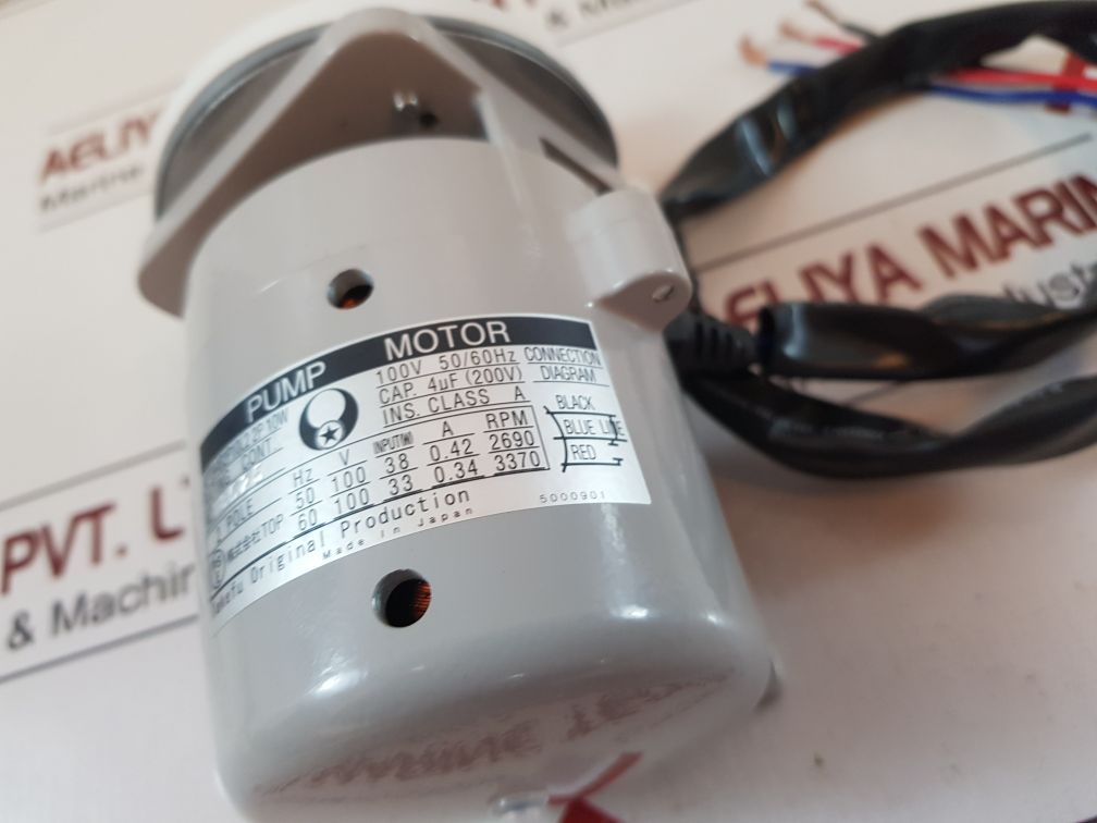 Takefu apta4b2p10l2 2p 10w pump motor