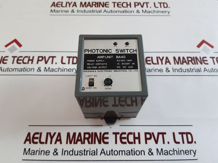 Takenaka Ba40 Photonic Switch Ac100V200V