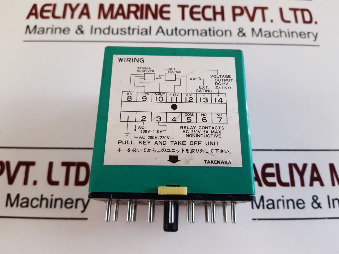 Takenaka Ip1N Photo Sensor Power. Unit