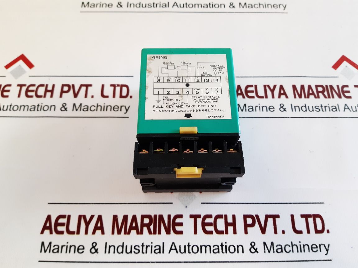 Takenaka Electronic Ip1N Photo Sensor Power.Unit With Base
