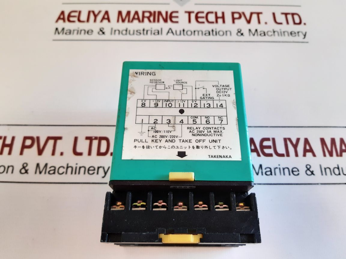 Takenaka Electronic Ip1N Photo Sensor Power.Unit With Base
