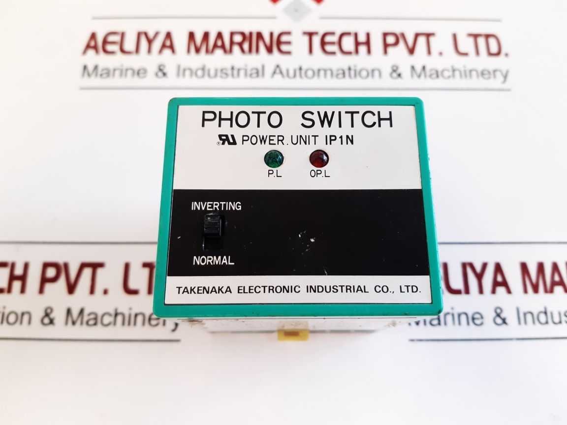 Takenaka Electronic Ip1N Photo Sensor Power.Unit With Base
