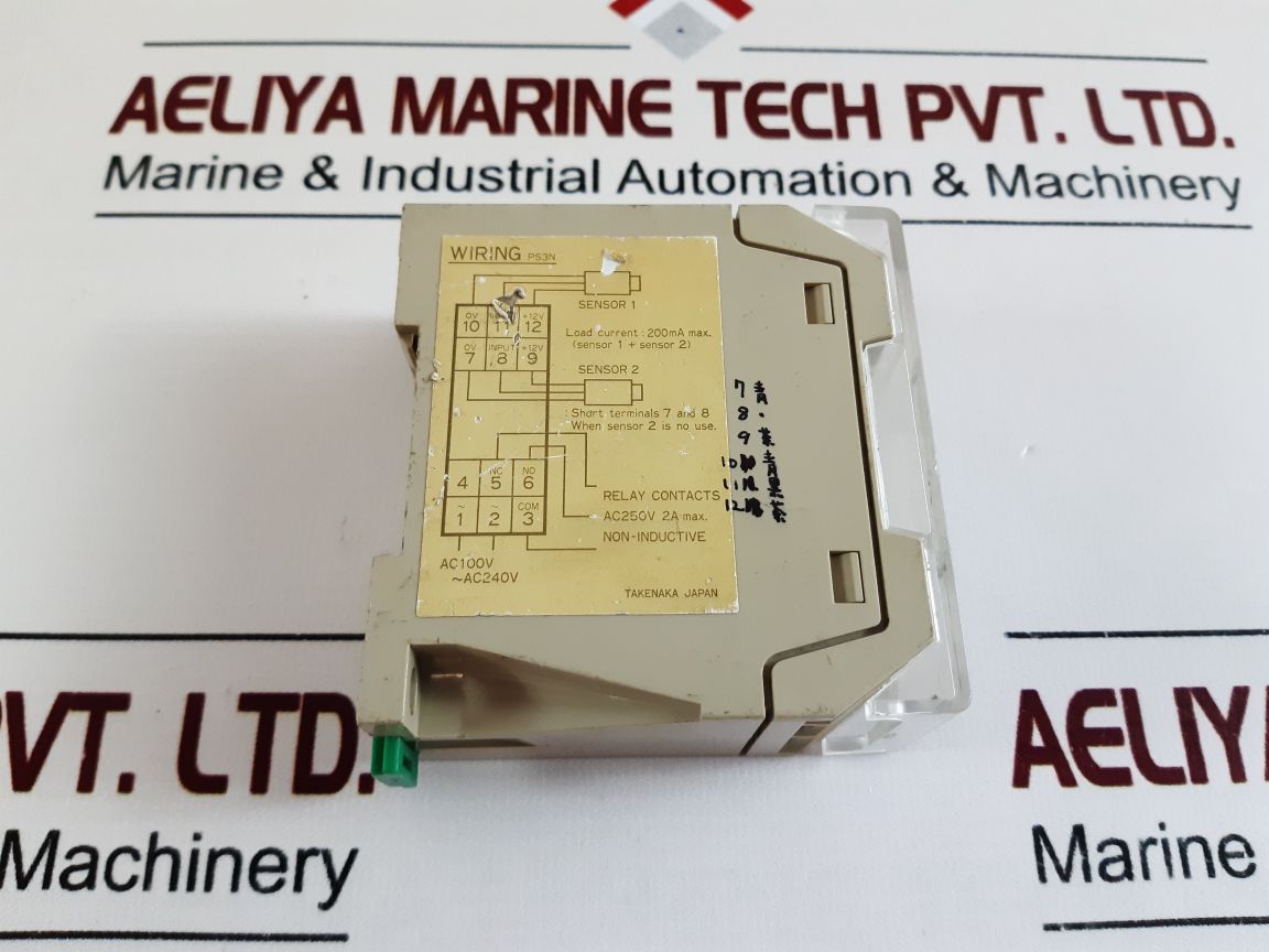 Takenaka Takex Ps3N Power Supply Unit For Sensors