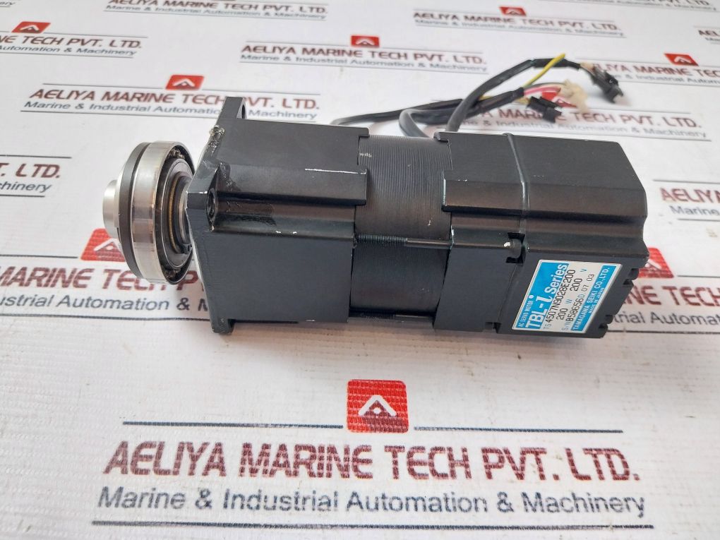 Tamagawa Seiki 4507N9028E200 Ac Servo Motor 200W 200V