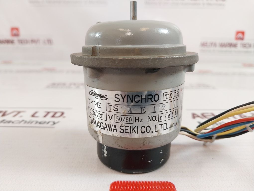 Tamagawa Seiki Ts4E12 Synchro Tx.Tr Motor 200/220V 50/60Hz