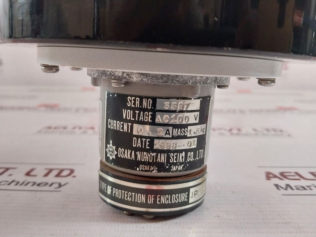 Tamagawa Seiki Ts 4N 39E 11 Synchro Motor With Meter