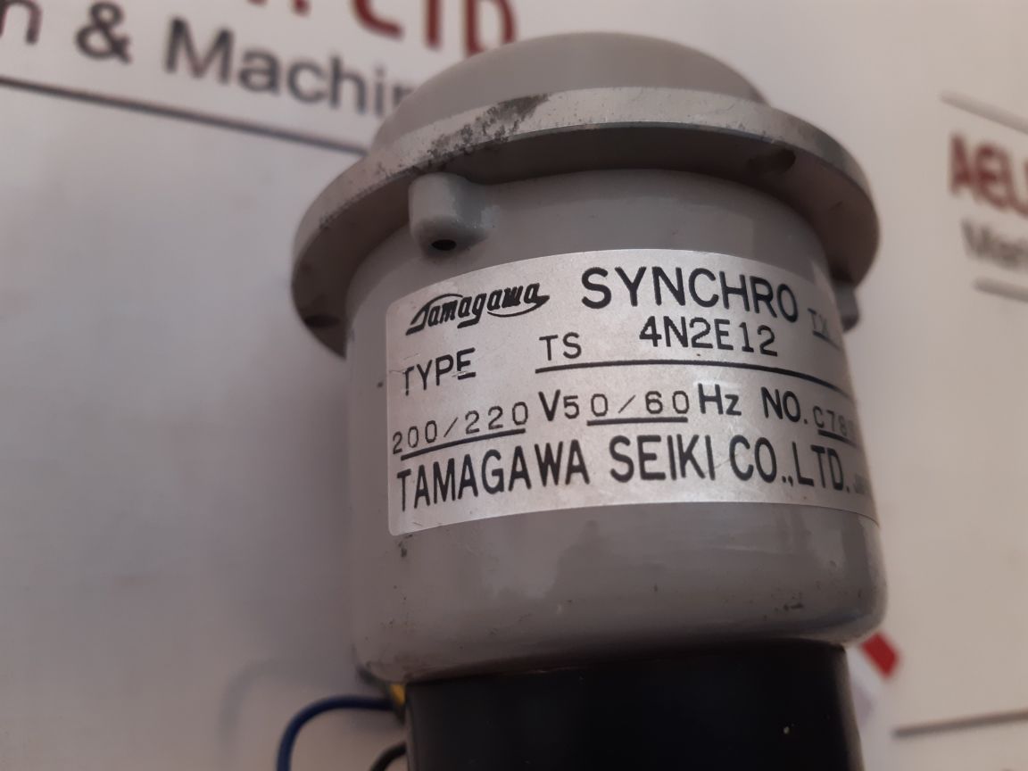 Tamagawa Seiki Ts 4N2E12 Synchro Motor