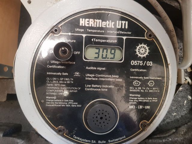 Hermetic Mk3-lbi-uni Ullage-temperature-interface Detector