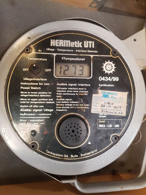 Hermetic Mk3-lbi-uni Ullage-temperature-interface Detector