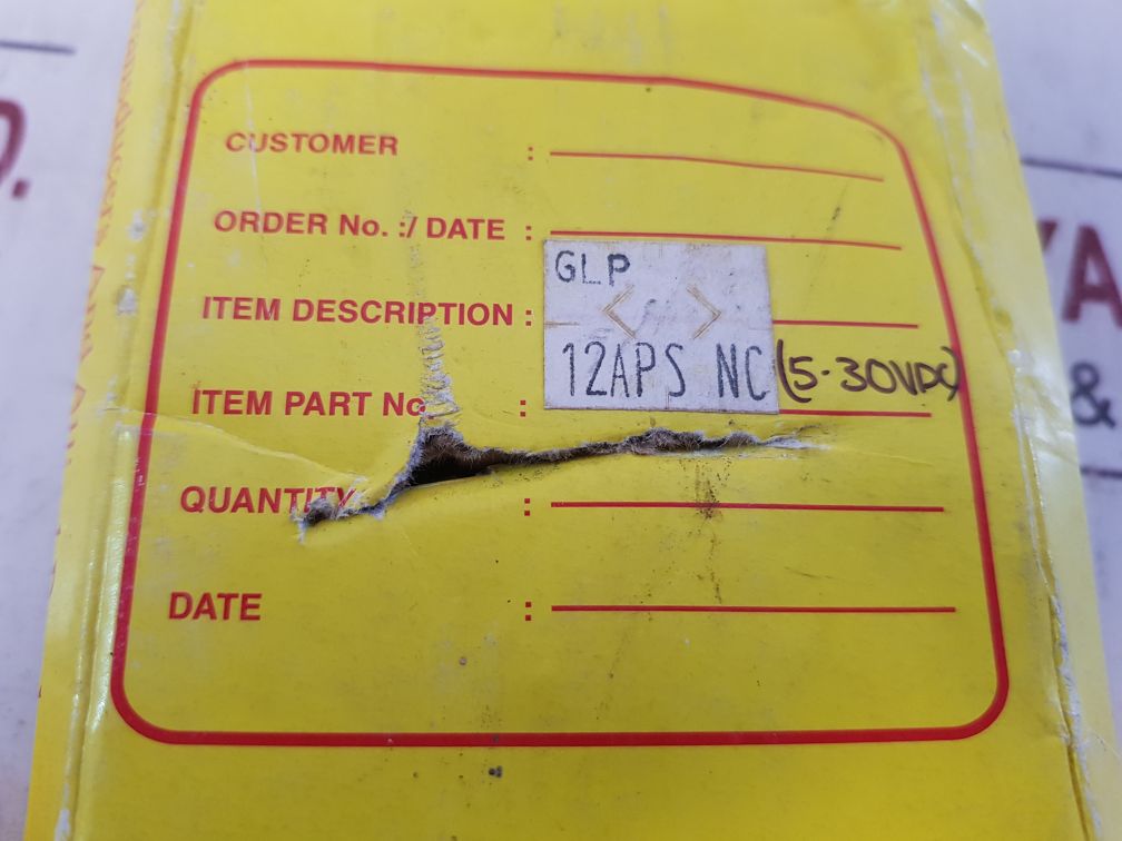 Tap Glp-12Aps-nc Proximity Switch