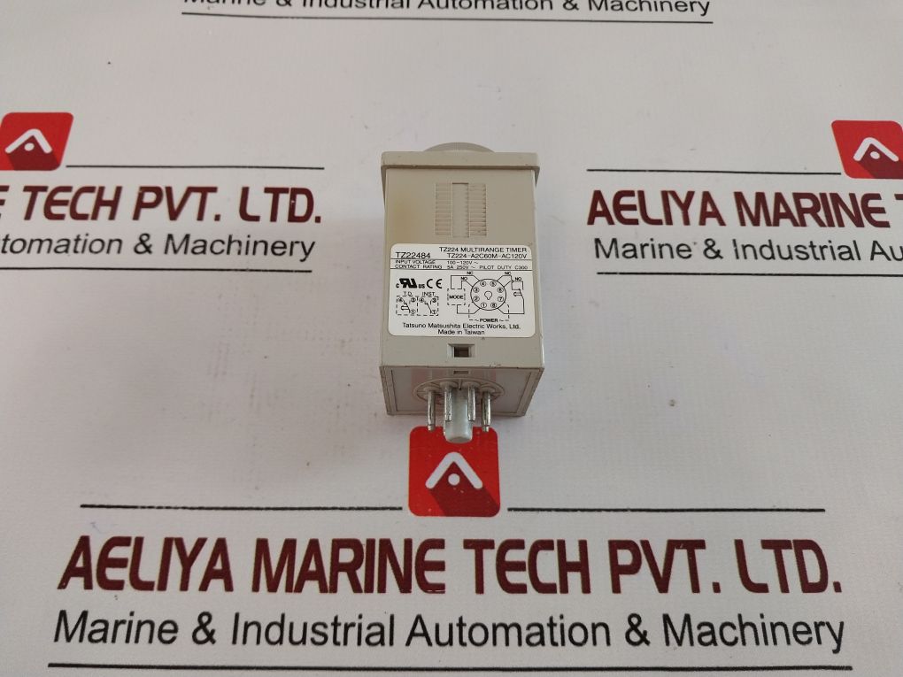 Tatsuno Matsushita Tz224-a2C60M-ac120V Multirange Timer
