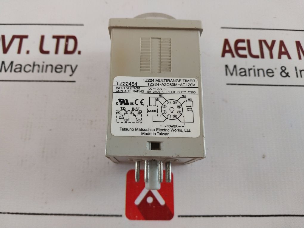 Tatsuno Matsushita Tz224-a2C60M-ac120V Multirange Timer
