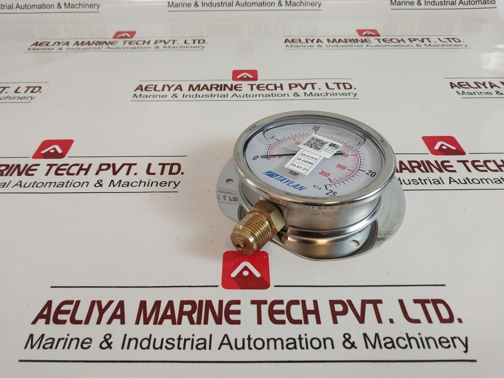 Taylan Kl 1.6 Pressure Gauge 100 Mm 0-25 Bar/Psi