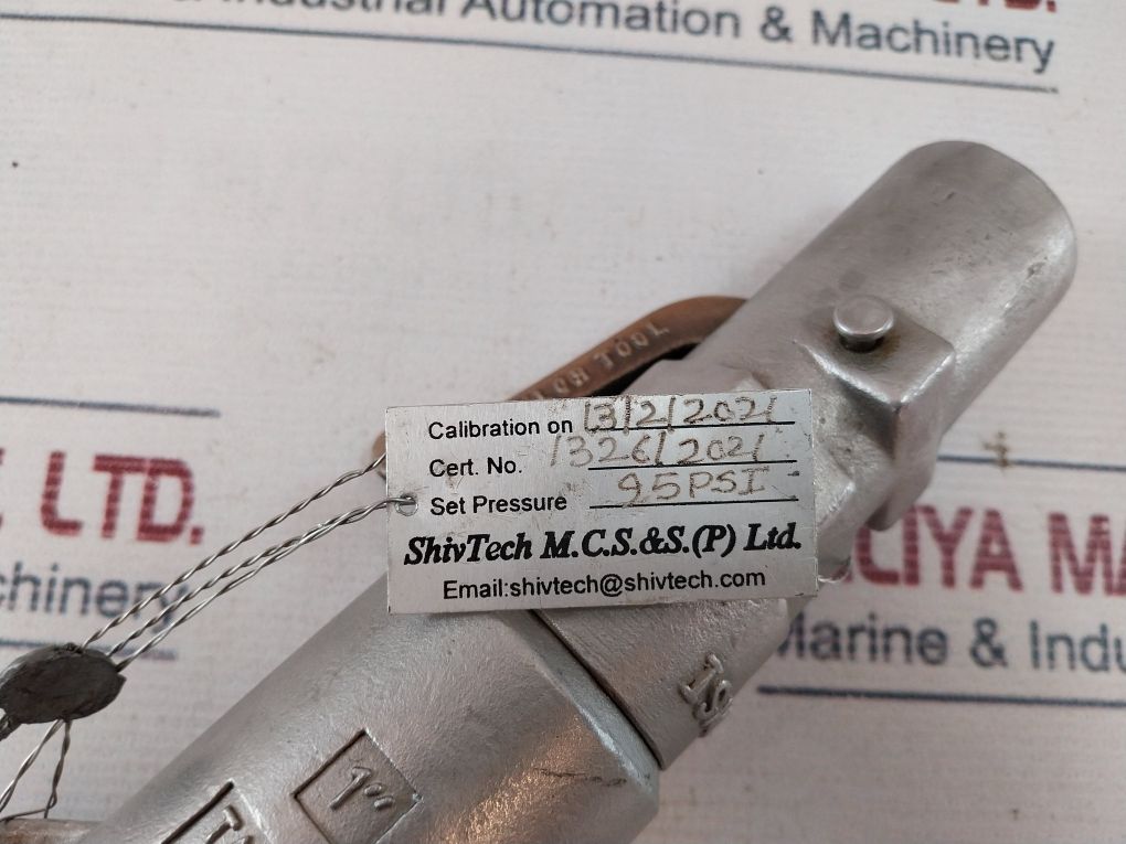 Taylor T–7900-1 3/4" Relief Valve