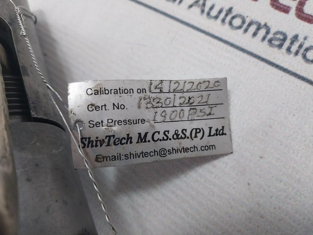 Taylor Tools S-01370000 Relief Valve