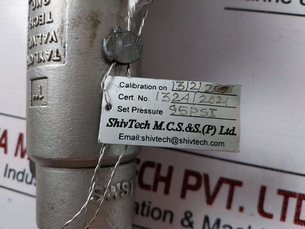 Taylor Valve 79E3251531 Safety Relief Valve 3/4 Nv D-2078