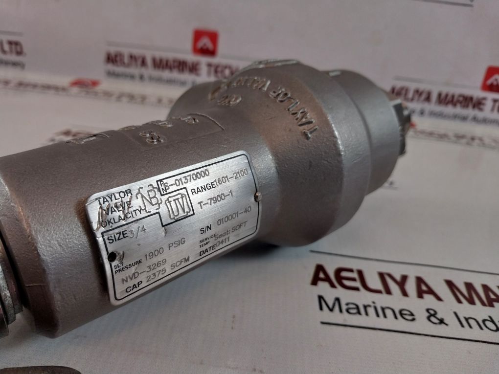 Taylor Valve S-01370000 Safety Relief Valve