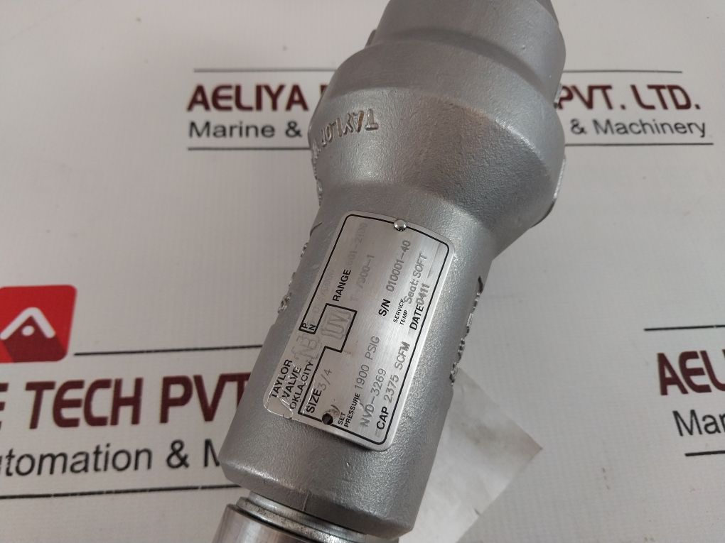 Taylor Valve S-01370000 Safety Relief Valve