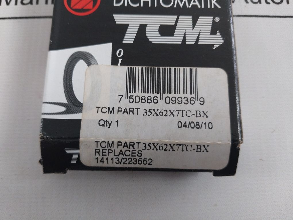 Lot Of 4X Tcm Dichtomatik 35X62X7Tc-bx Oil Seal