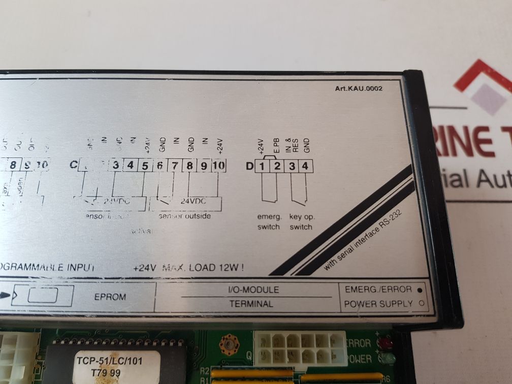 Tormax Tcp-51 Control Unit
