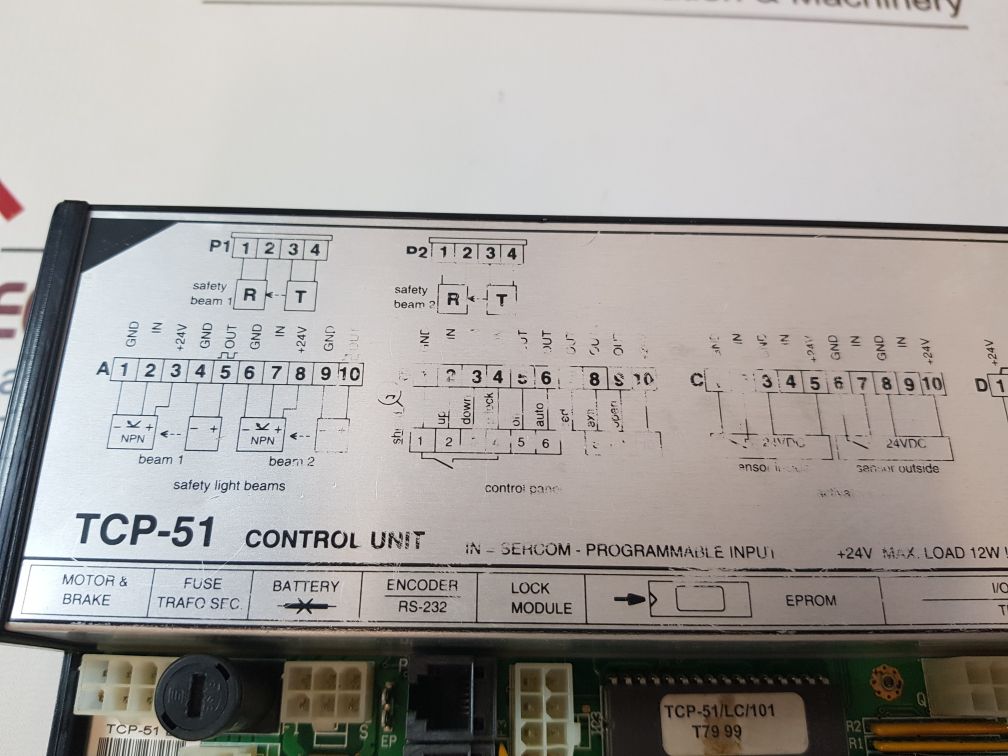 Tormax Tcp-51 Control Unit