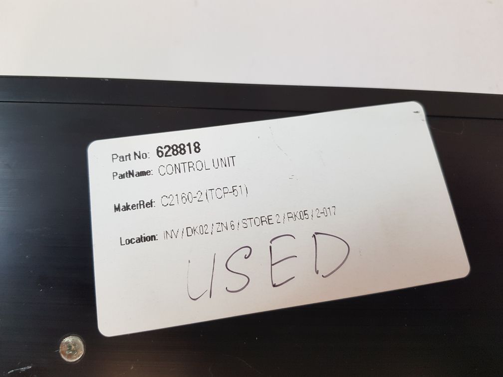 Tormax Tcp-51 Control Unit