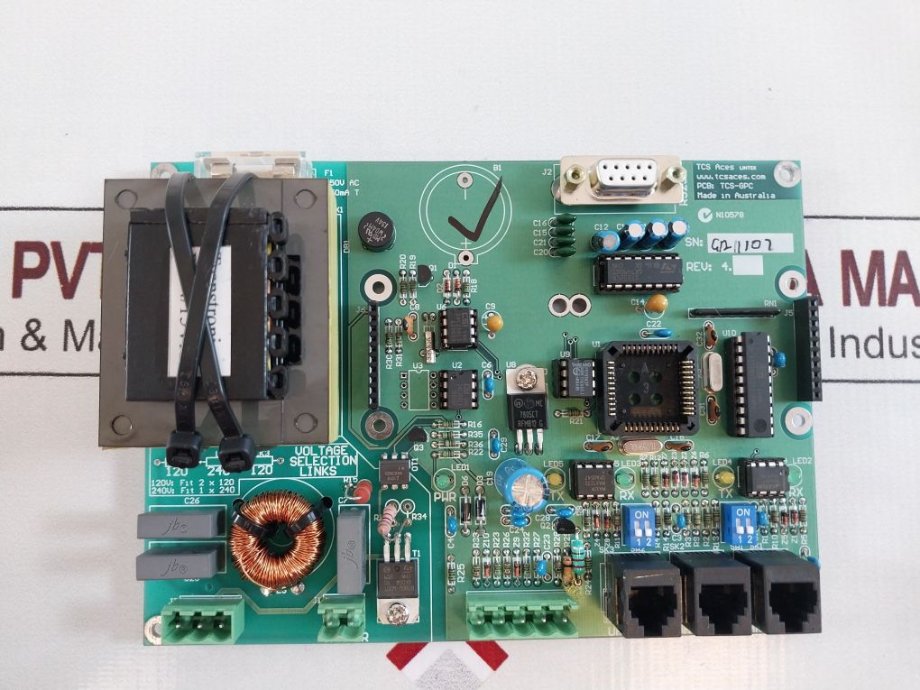 Tcs Aces Tcs-gpc Pcb Card Rev 4