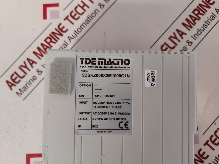 Tde Macno 5Dsrz008X2M1000G1N Servo Drive