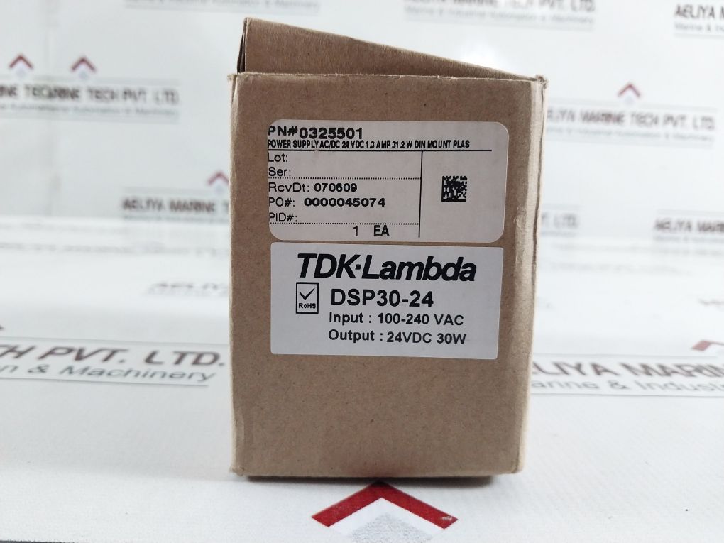 Tdk-lambda Dsp30-24 Din Rail Power Supply
