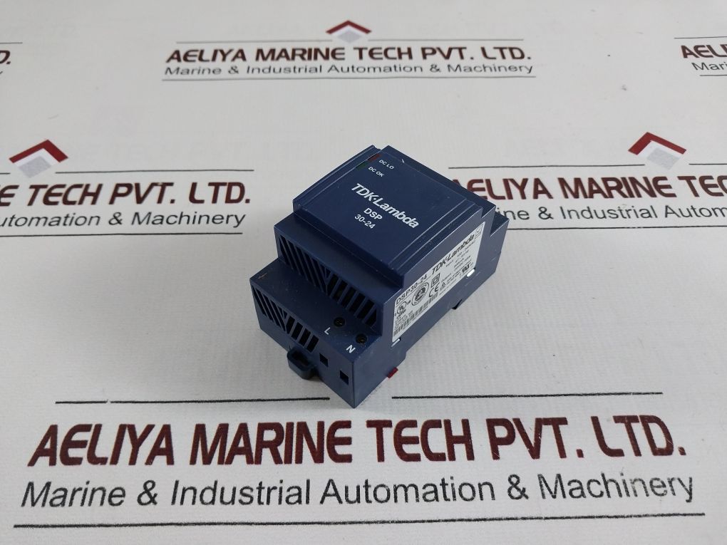 Tdk-lambda Dsp30-24 Din Rail Power Supply