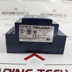 Tdk-lambda Dsp30-24 Din Rail Power Supply