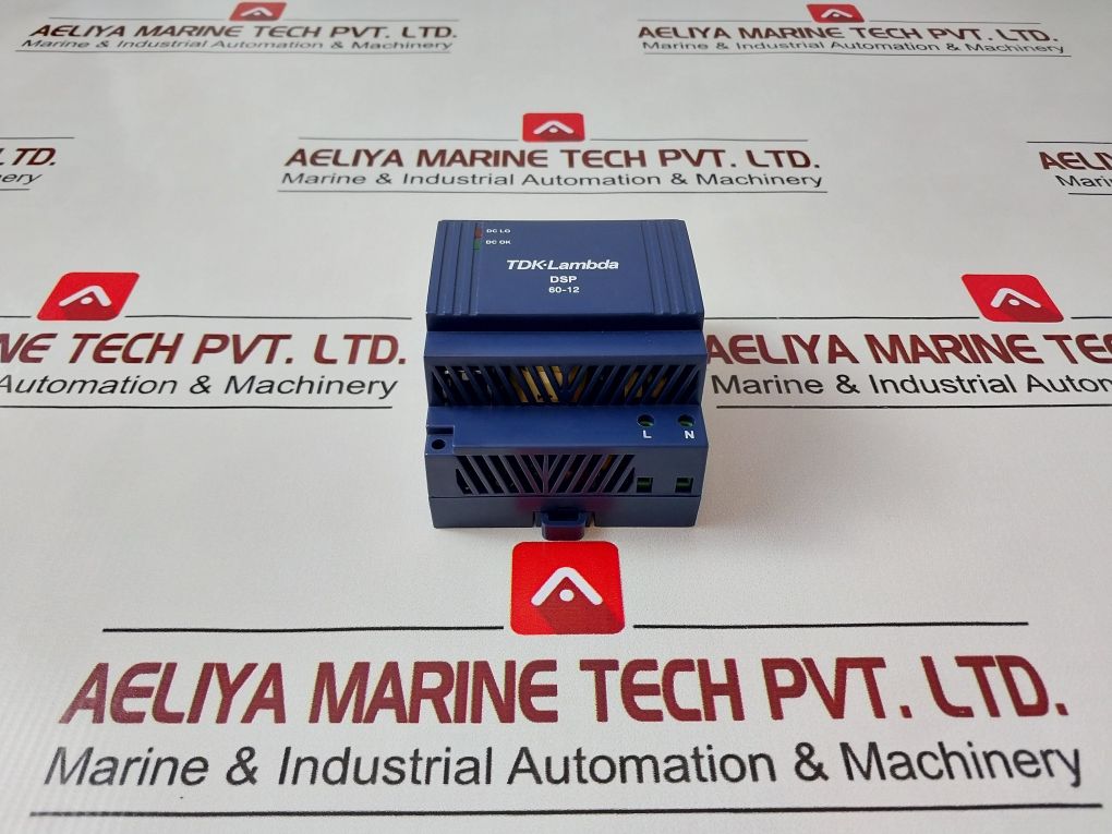 Tdk-lambda Dsp60-12 Din Rail Power Supply