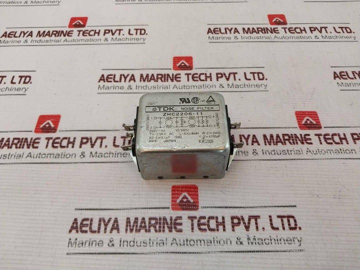Tdk Zhc2206-11 Noise Filter 250V~6A 50/60Hz