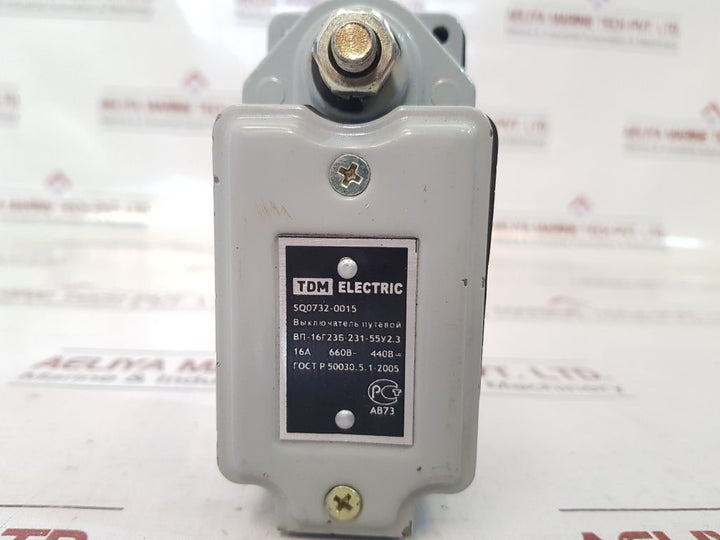 Tdm Electric Sq0732-0015 Travel Contact Switch