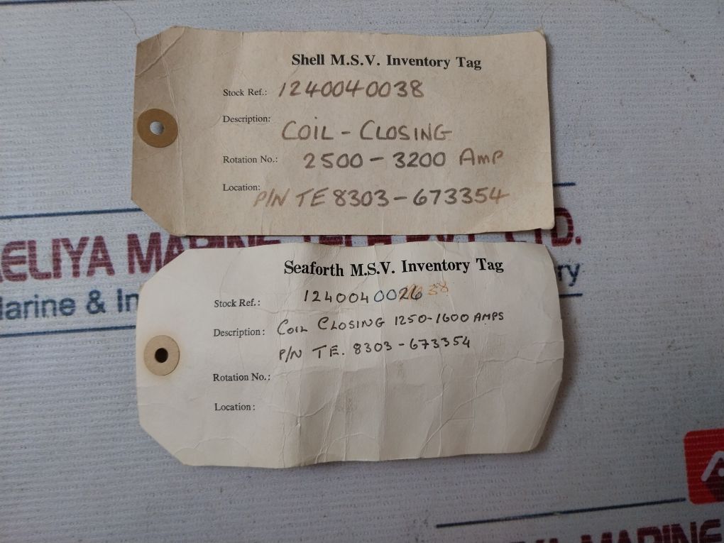 Te8303-673354 Closing Coil 110V A