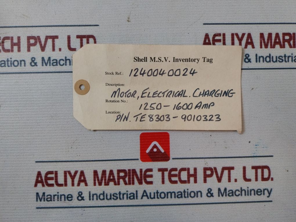 Te8303-9010323 1250-1600 Amp Electrical Motor 1240040024