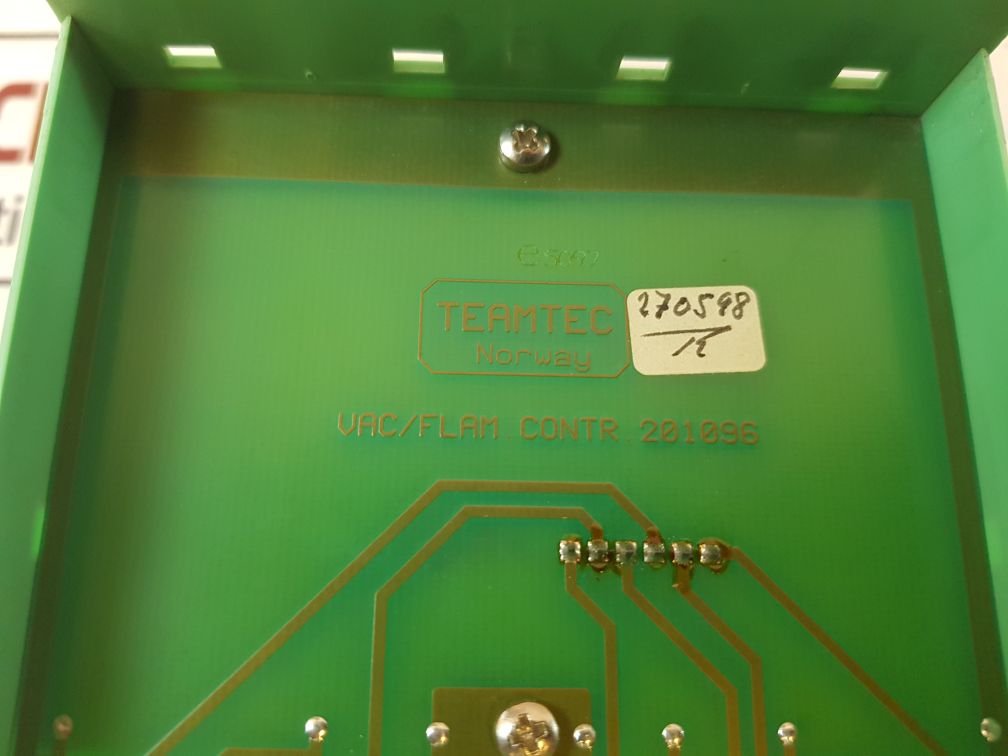 Teamtec Vac/Flam.Contr.201096