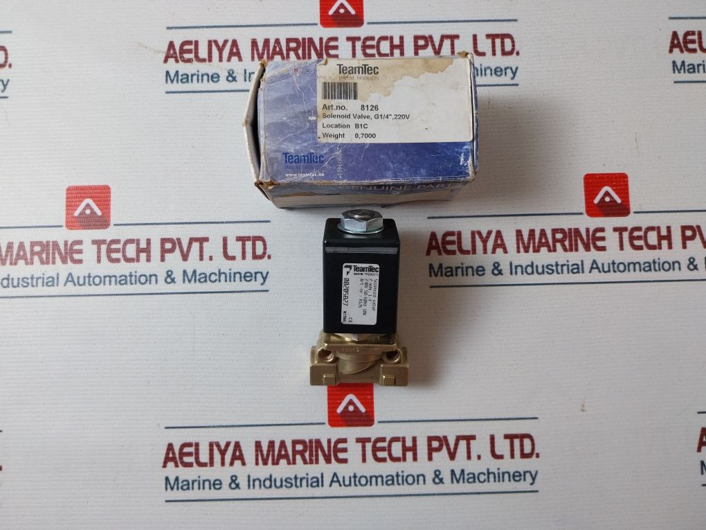 Teamtec 8126 Solenoid Valve